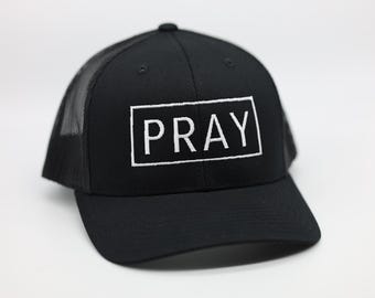 Casquette de camionneur Pray Religieux