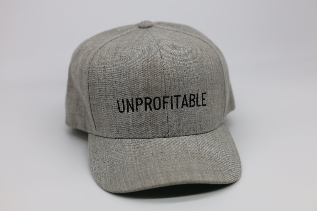 Profitable Hat Unprofitable Snapback Hat Snap Back Not Profitable - Etsy