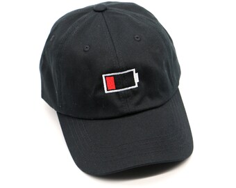 Low Battery Hat (FREE SHIPPiNG in the US)