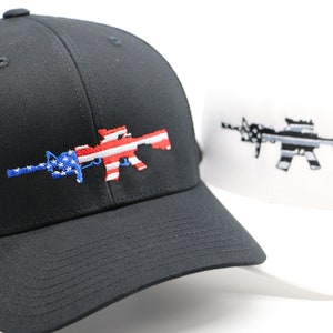 Rifle America Hat (FREE U.S. Shipping) - Black