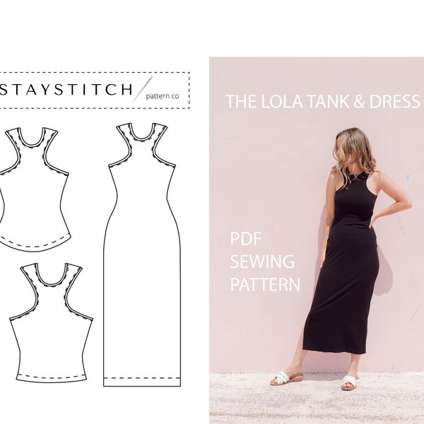 The Lola Racer Tank Top Pattern