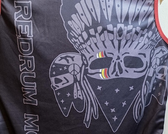 Camiseta sin mangas deportiva para miembros de pleno derecho con estampado láser