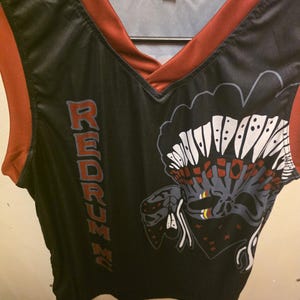 V Neck Color Full Patch cut off