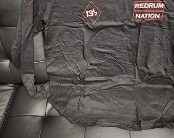 Volle Patch Langarm-T-Shirt
