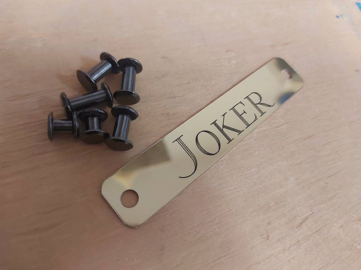 Engraved Aluminum Horse Halter Plate With Rivets or Chicago Etsy Canada