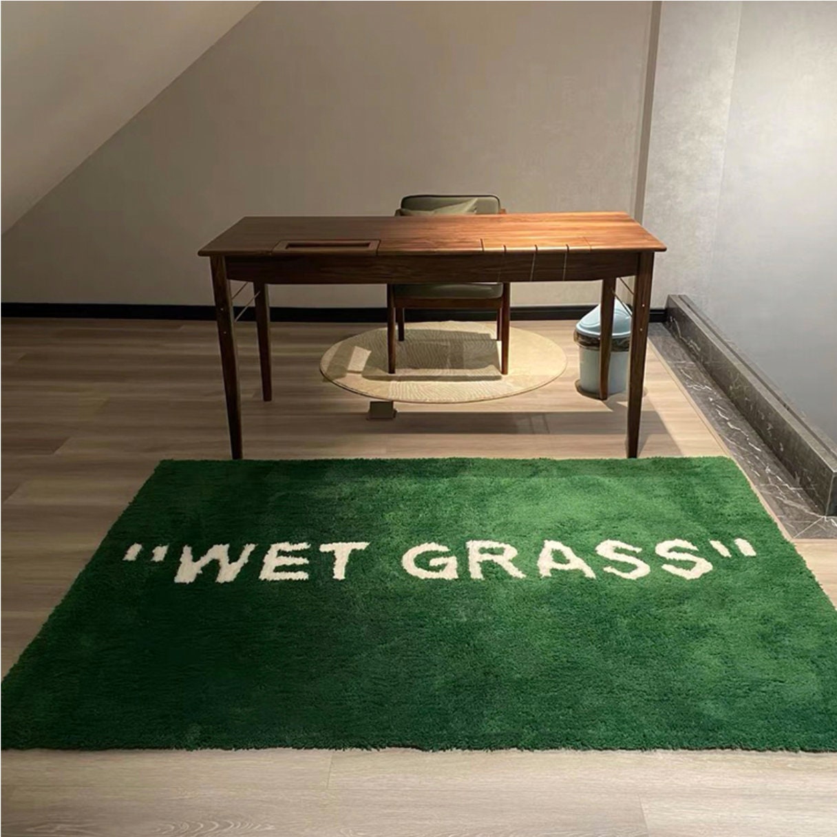 Buy WET GRASS Rug – TheHausHaus