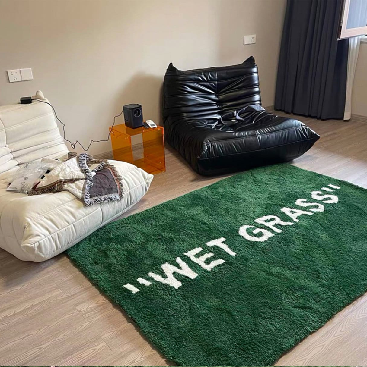 Buy WET GRASS Rug – TheHausHaus
