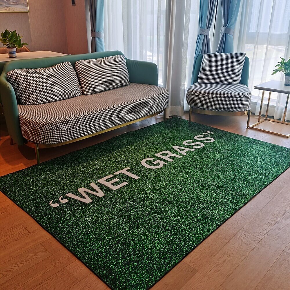 Rep Retail The Best Quality OffWhite WET GRASS Rug (review In