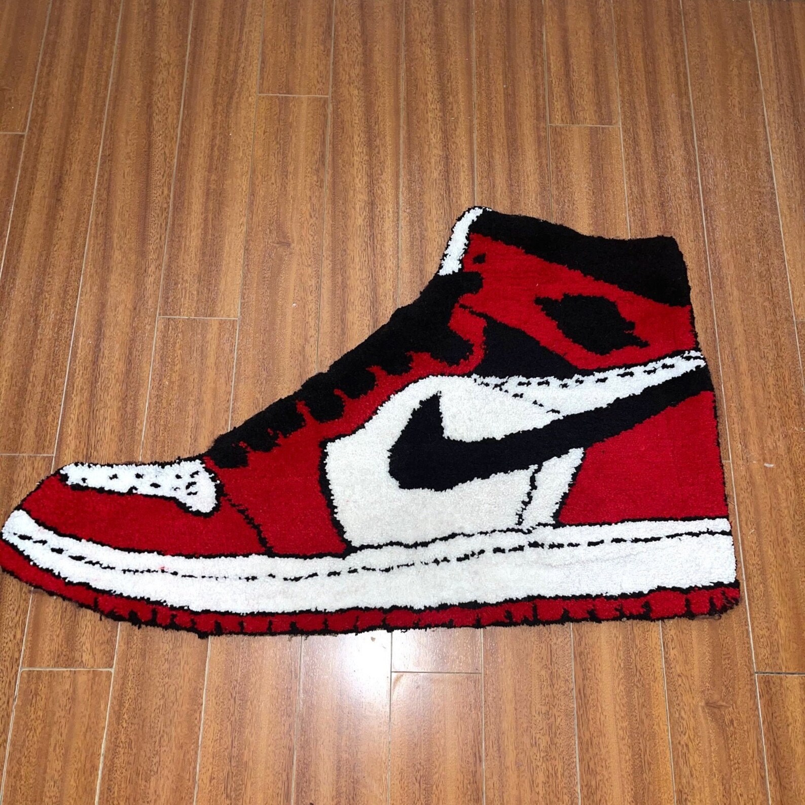 AJ1 Rug Air Jordan 1 Chicago Rug Custom Rug Sneaker Rug Etsy