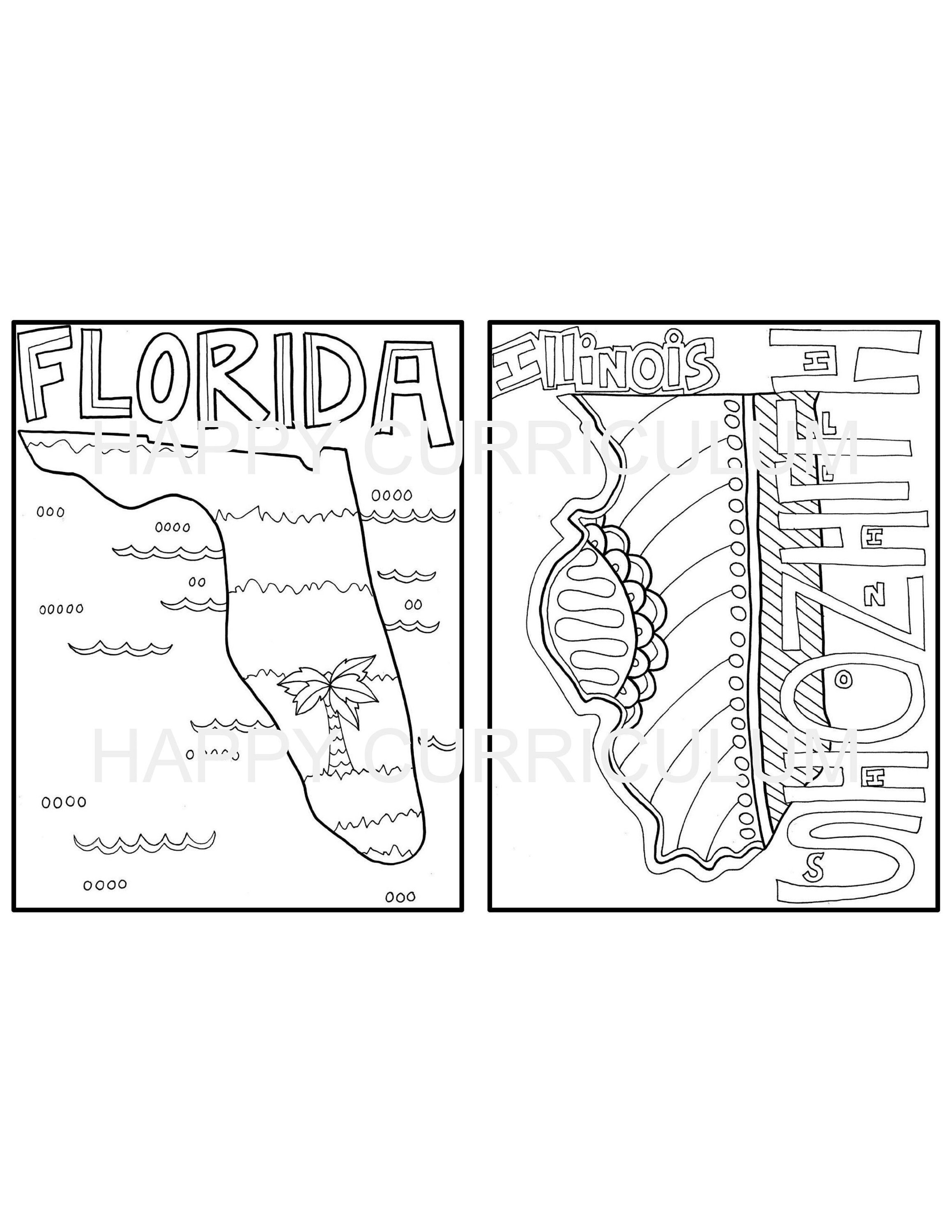 coloring page united states map coloring home - united states of