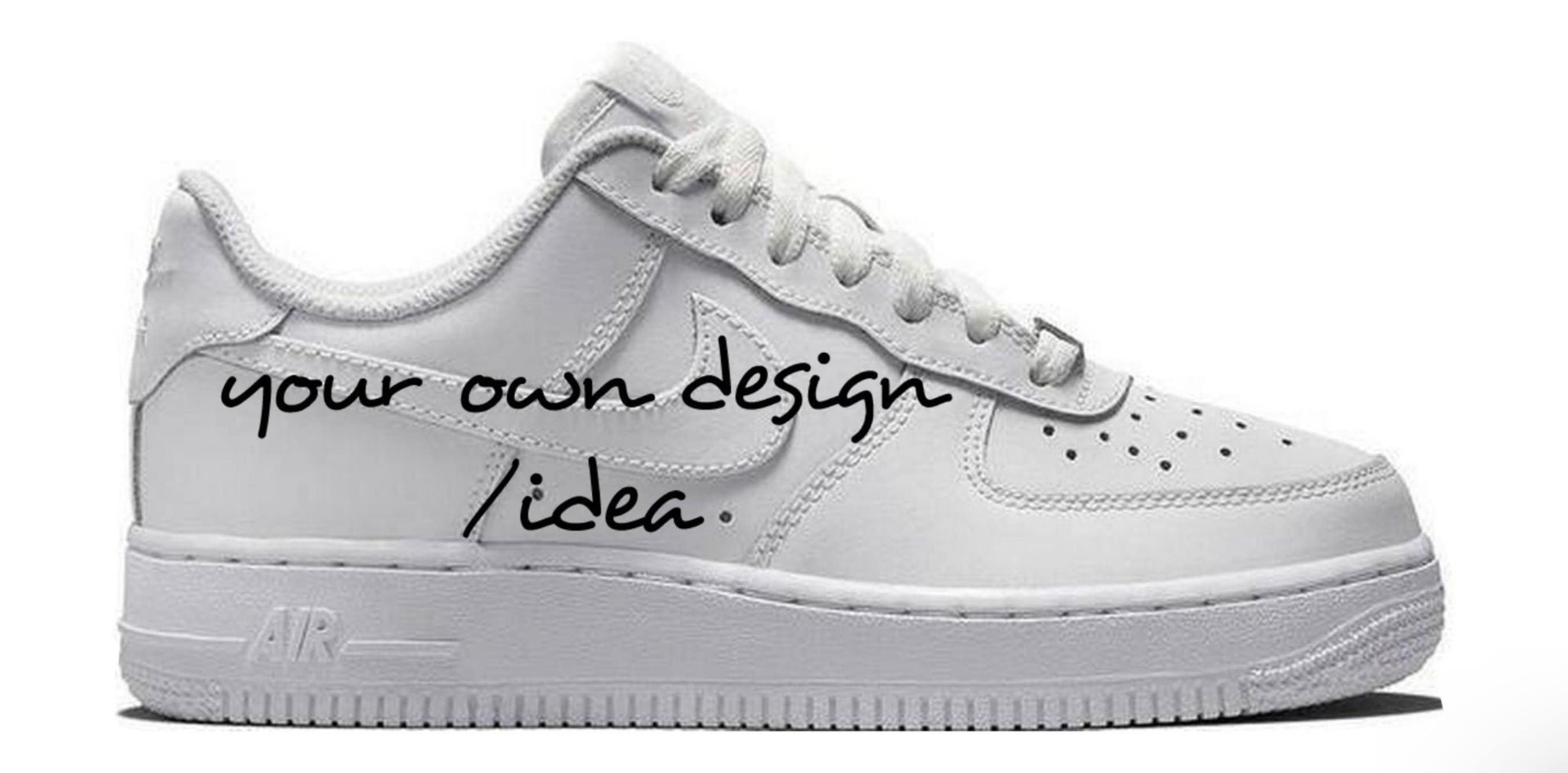 custom air force 1 logo