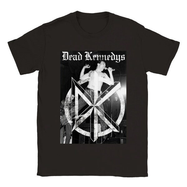 Dead Kennedys T-Shirt, Punk Rock Band Tee, Vintage Style, Iconic Logo, Gift for Music Fans, Soft Cotton Tshirt, Classic Alternative