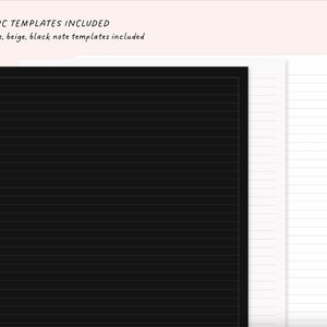 200 Android Note-taking Templates | Colorful Note Templates | Student ...