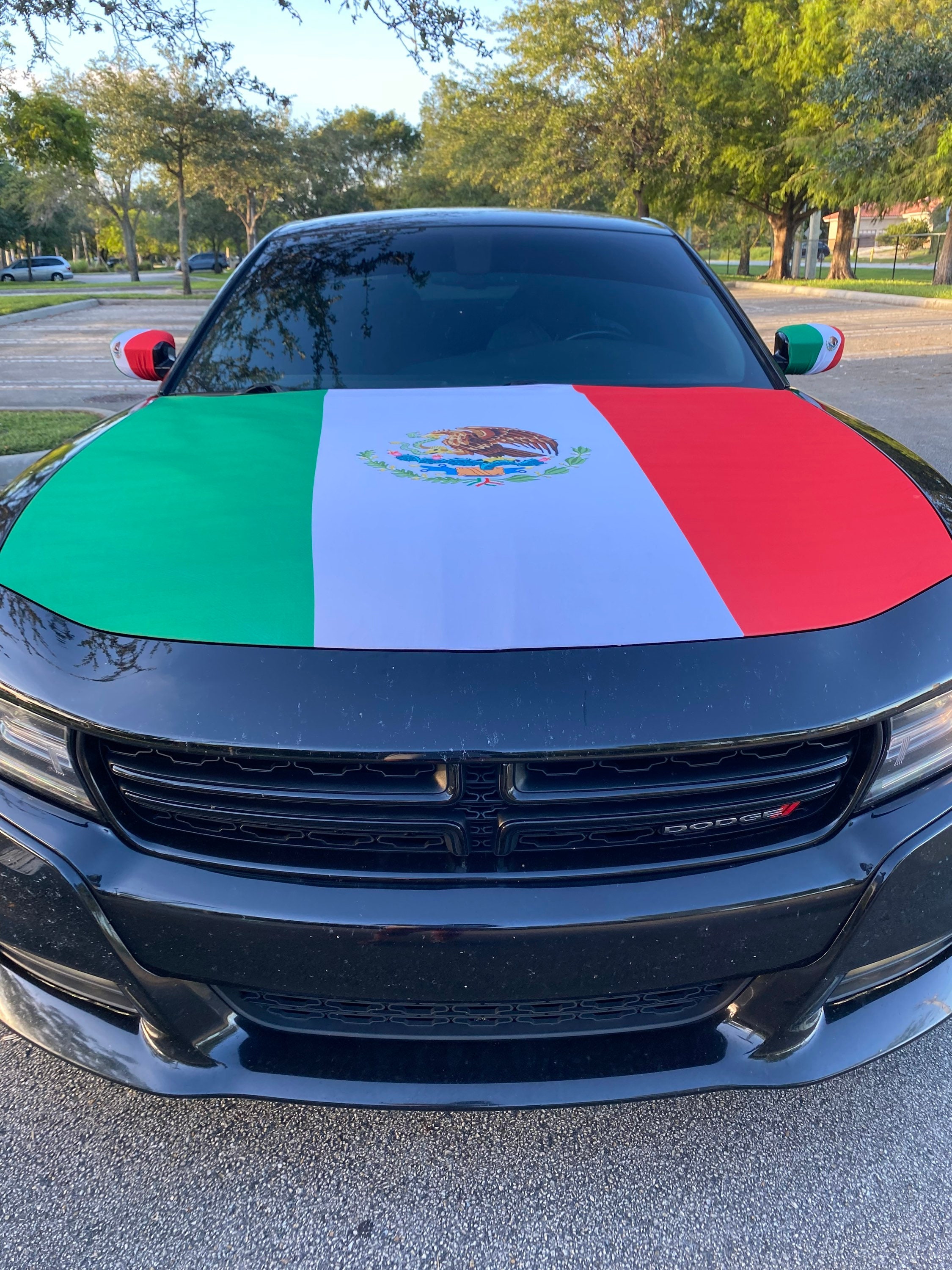 Mexican Flag Car Hood Wrap W FREE SHIPPING small/medium/large Option Etsy