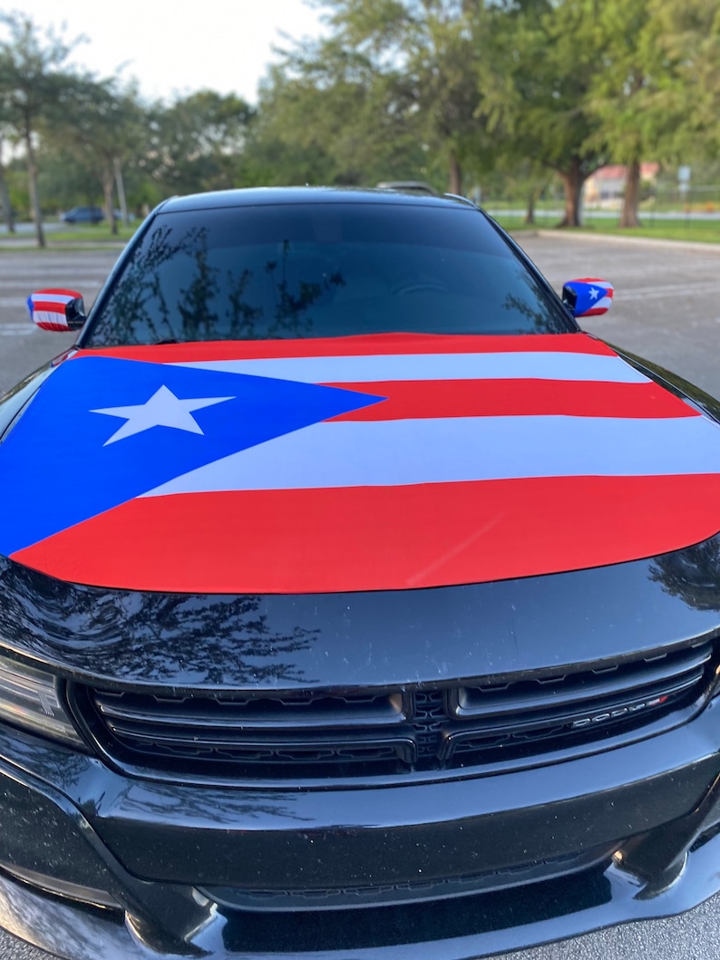 Puerto Rican Flag Car Wrap 39.99 Plus Free Shipping Available for