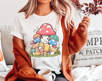 Mushroom Mountain: Mushroom Shirt, Hippie Shirt, Nature Lover Gift, Mushroom Lover Shirt