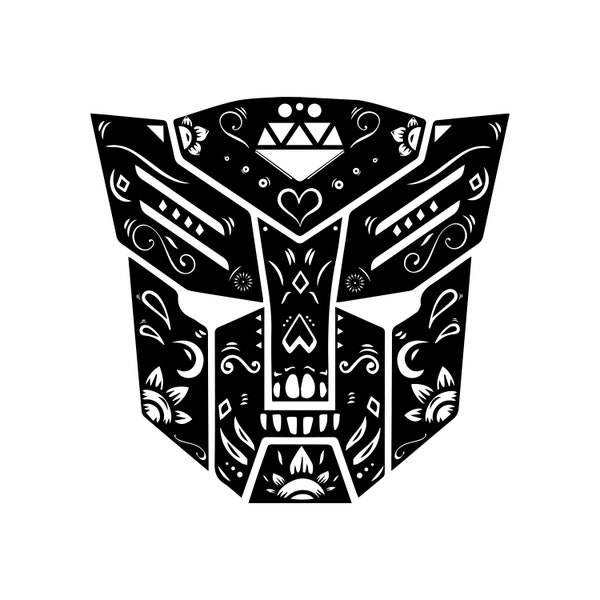 Autobots SVG - Transformers - Sugar Skull