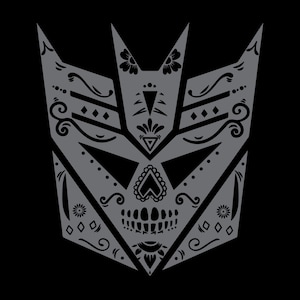 Decepticon SVG Sugar Skull