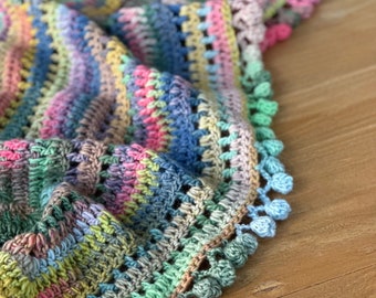 Wildflowers Crochet Shawl - (PDF Digital Download only)
