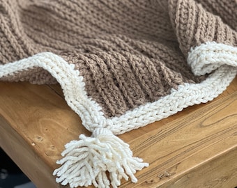 As Warm as Toast Lap Crochet Blanket (PDF Digital Download only)