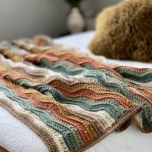 Ripple Rainbow Blanket (PDF Digital Pattern only)