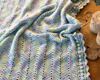 Fruit Tingle Baby Blanket Pattern -  (PDF digital download ONLY)