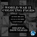 Plane Coloring Book Printable World War II Colouing Pages VOL 1: Top 10 ...