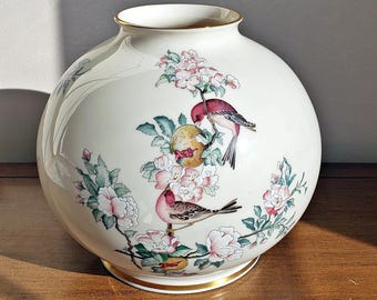 レノックス・サクソニー花瓶 スミソニアンInstitution ヴィンテージ