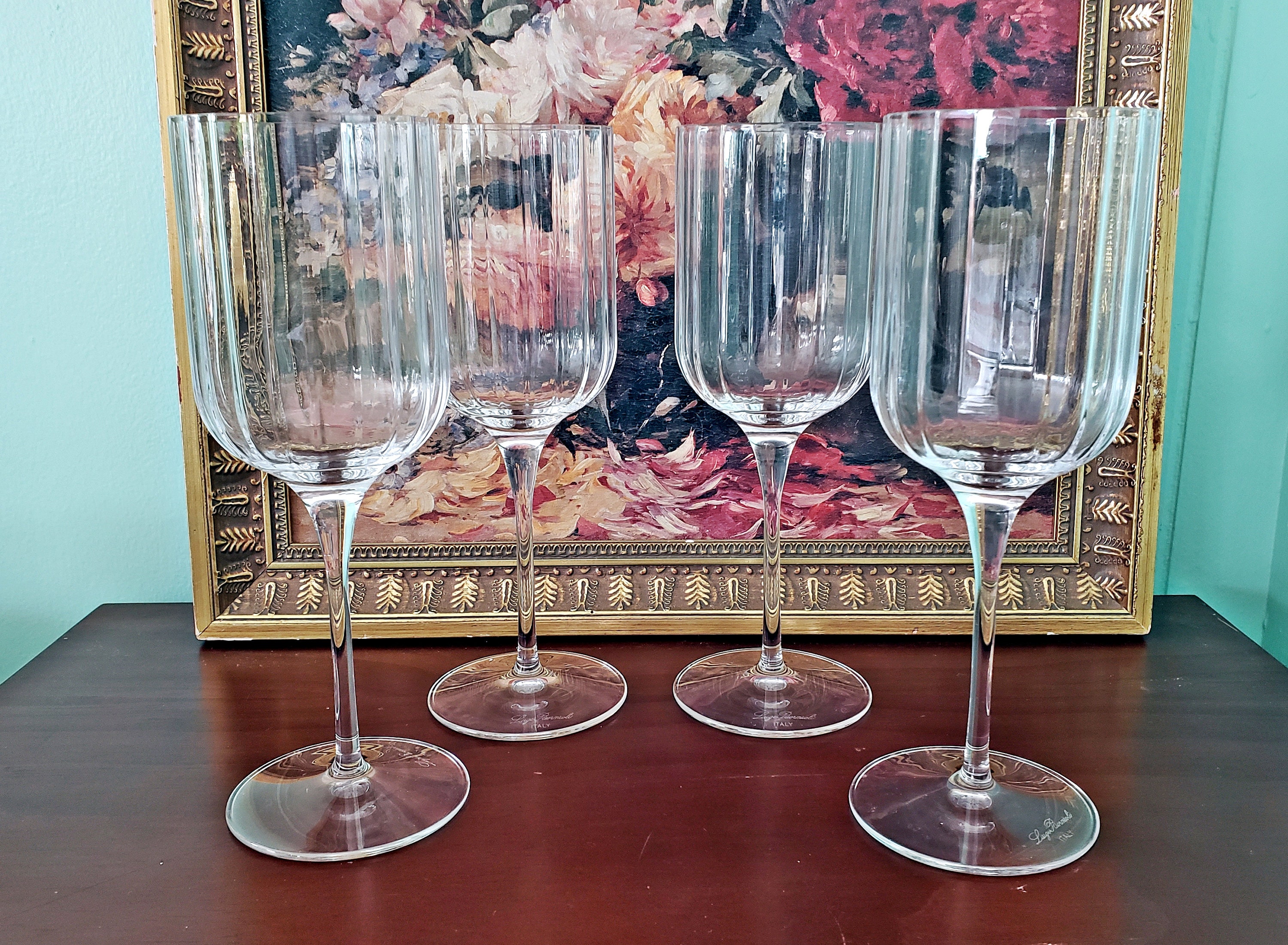 Luigi Bormioli Bach 8.5 oz Vintage Cocktail Glasses Set of 4