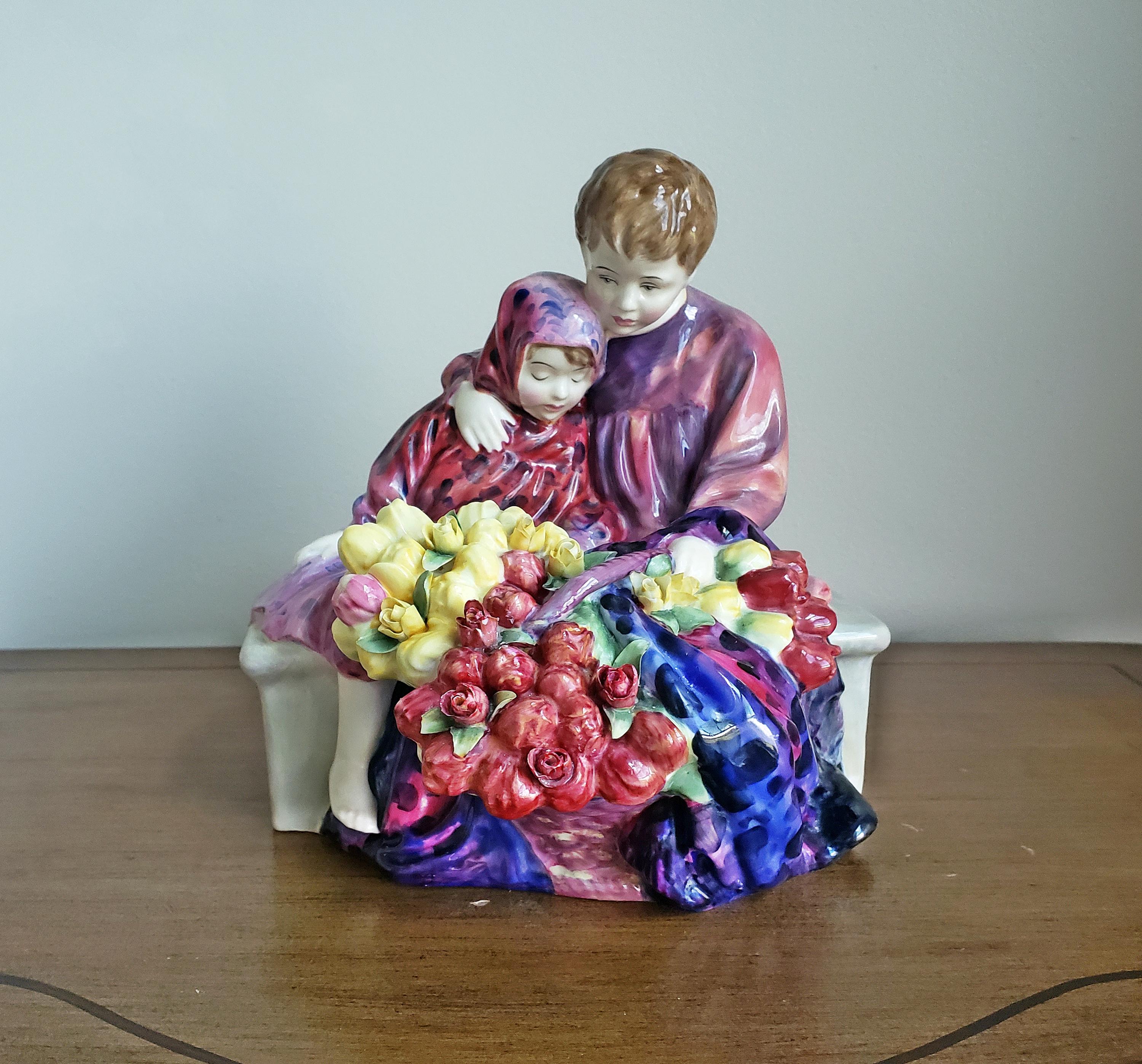 Flower Sellers Children Royal Doulton - Etsy