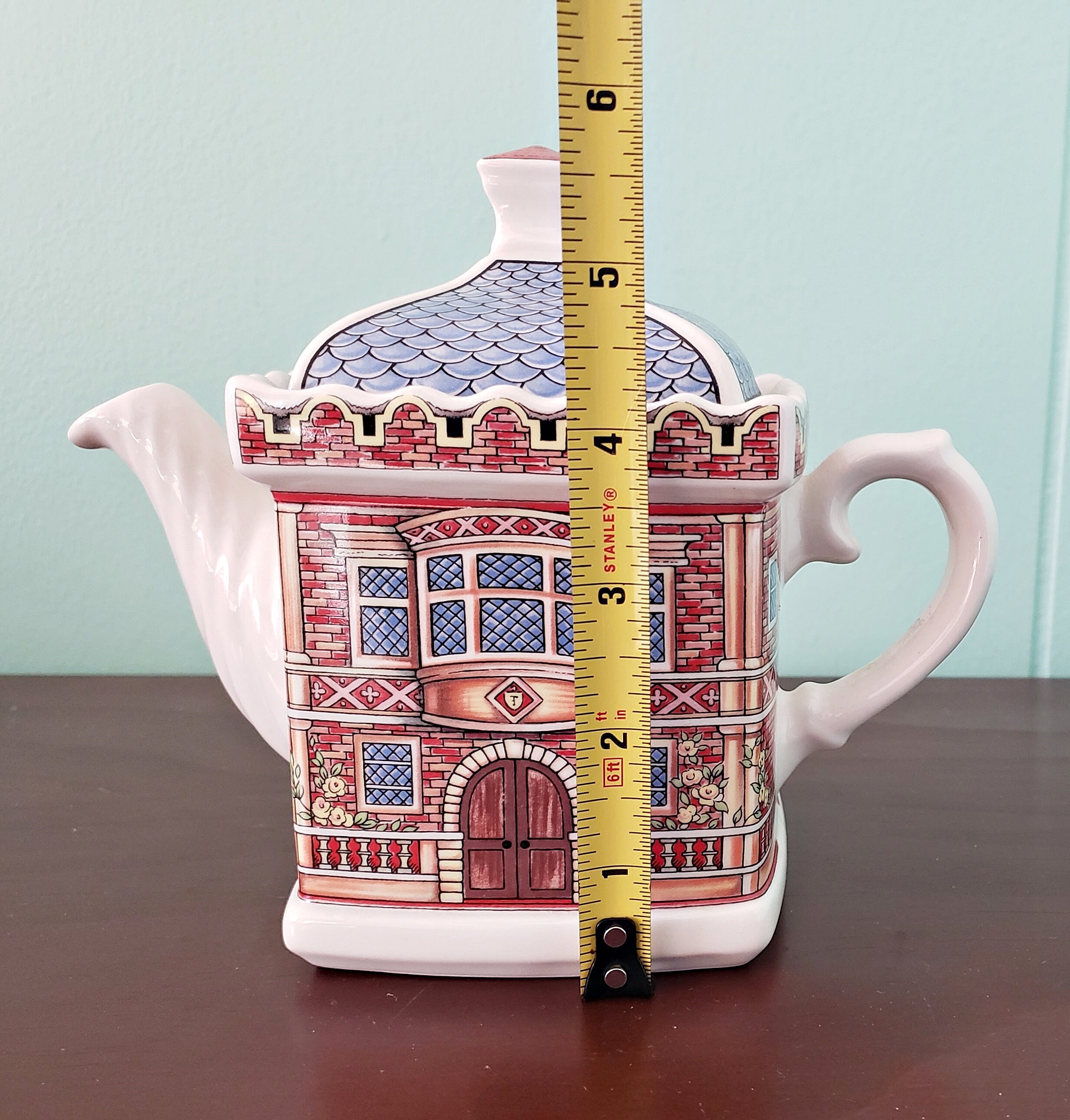 Vintage Sadler Elizabethan House Collectable Teapot From Etsy