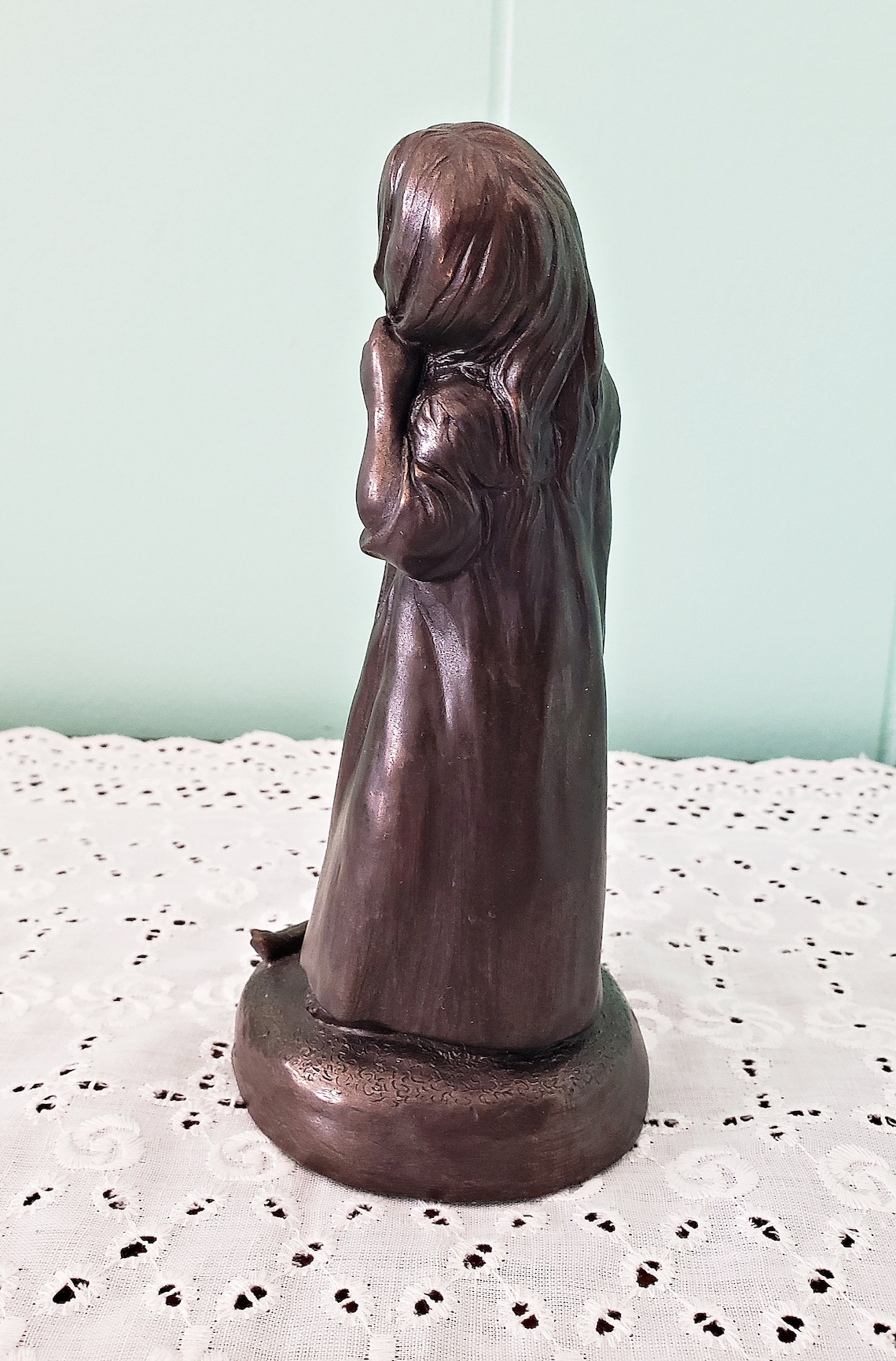 Coldcast Bronze HEREDITIES Figurine Menton Manor Range GIRL Etsy