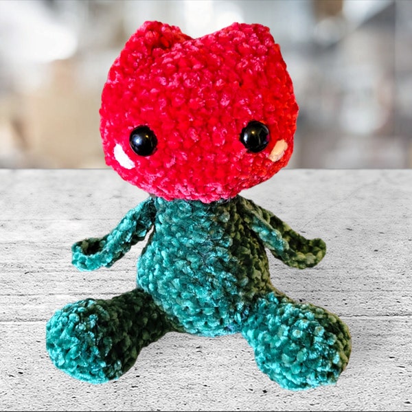 Amigurumi Tulip Buddy Crochet PNG Pattern - Intermediate