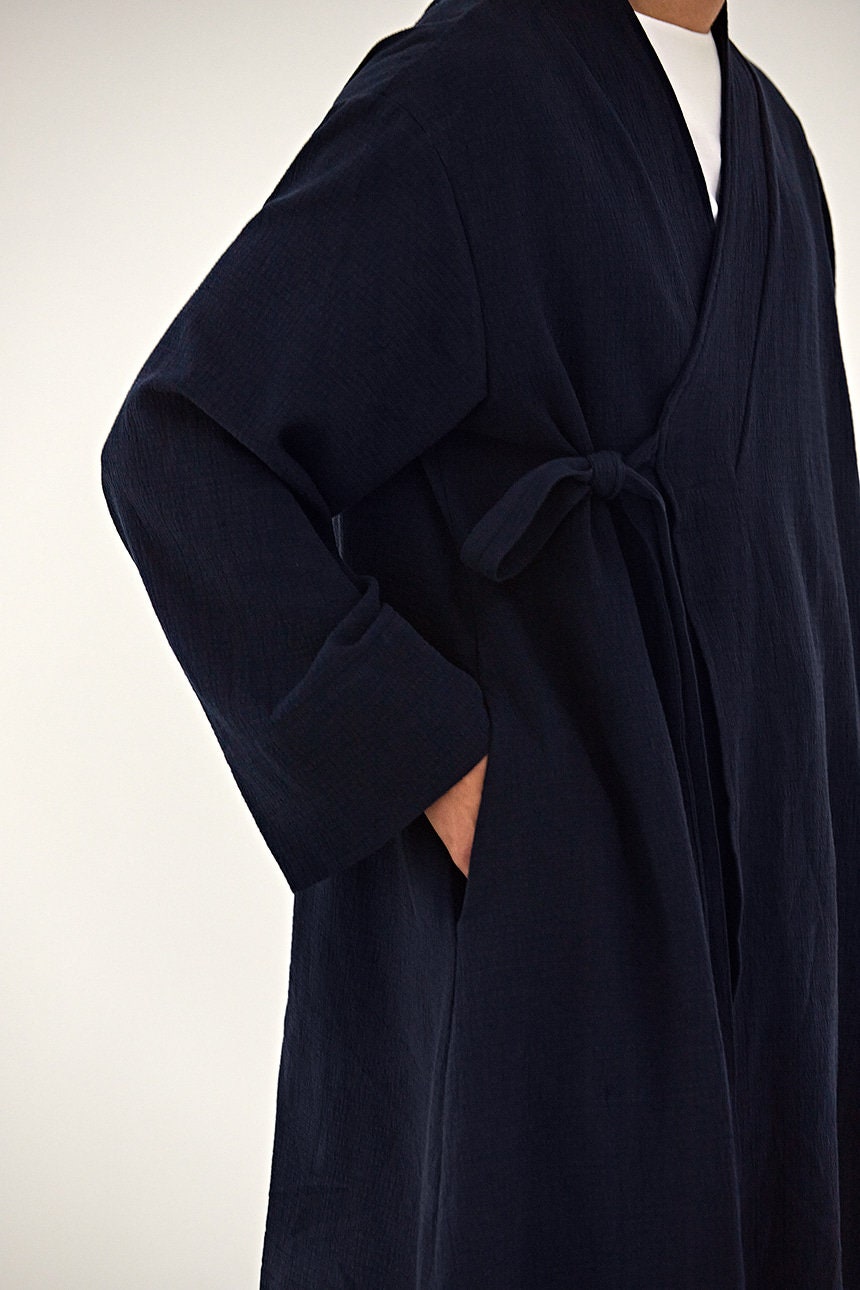 Modernized Korean Hanbok Robe Traditional Hanbok Overcoat Etsy