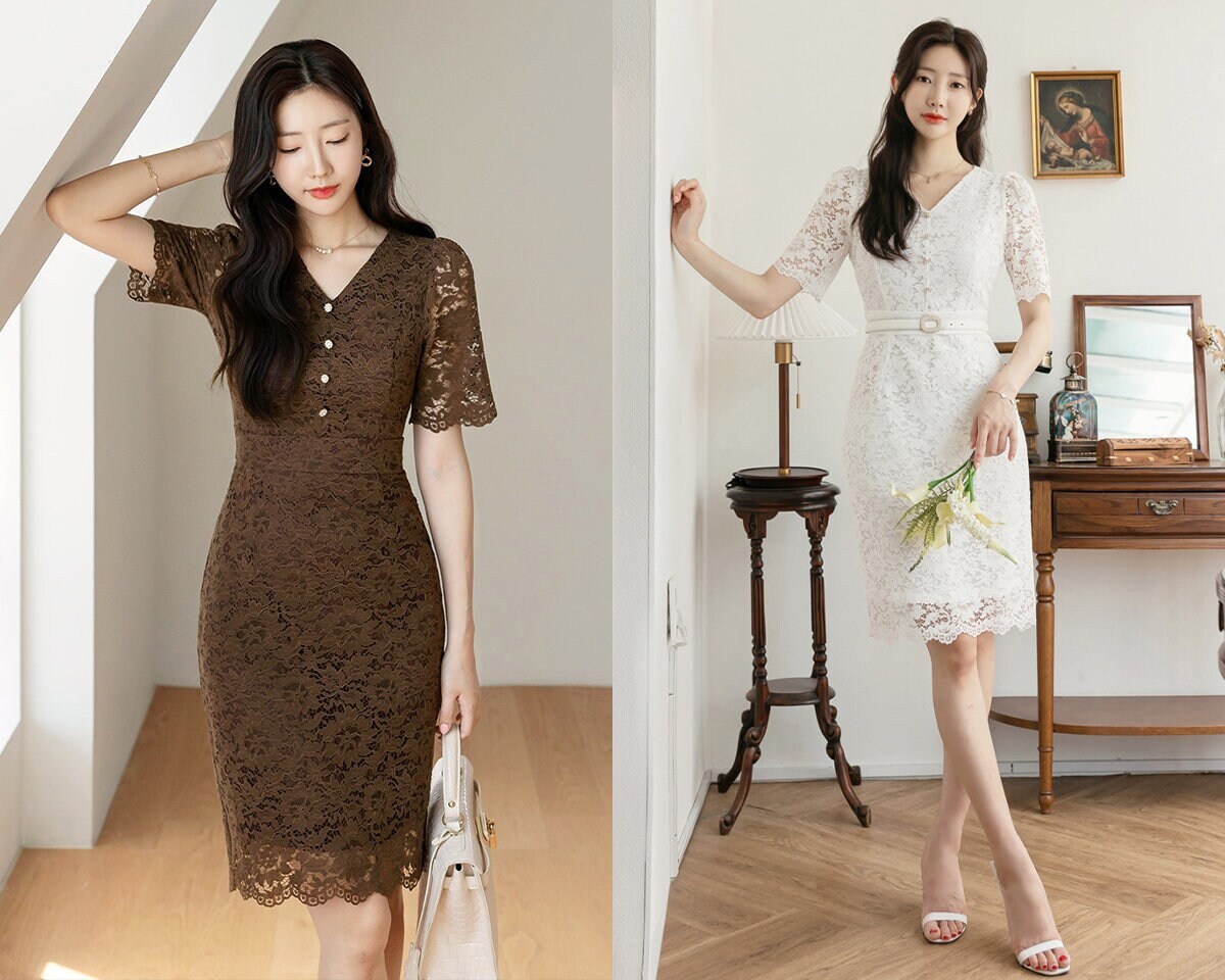 Cocktail dress korean style 2025