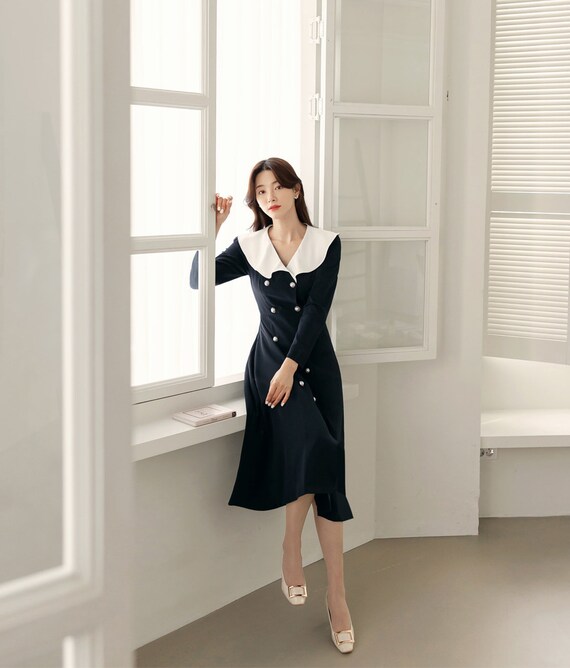 Vestito svasato shop elegante