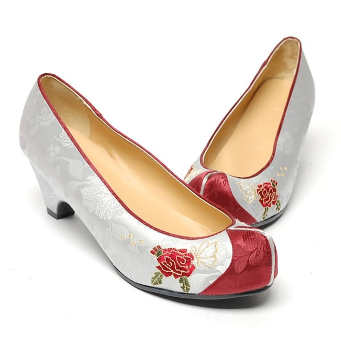 Women Bride Hanbok Shoes for Korea Traditional Wedding Etsy