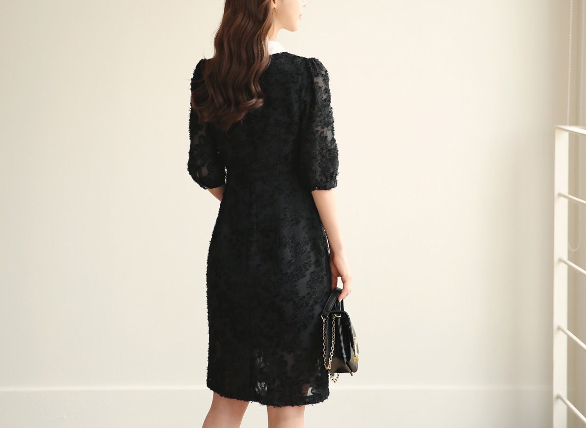 Fringe Dress Korean Style Midi Dress -