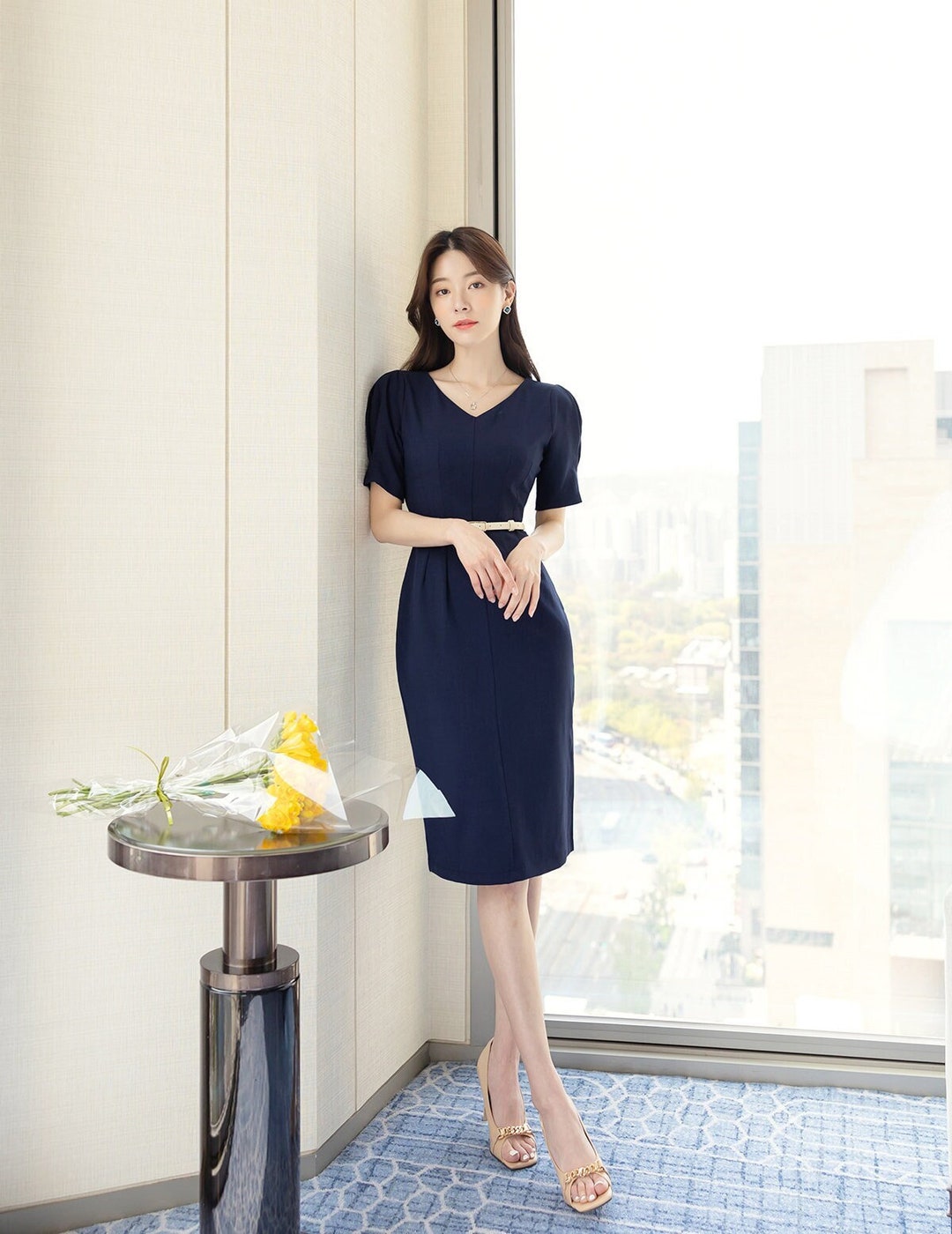 korean style party dress