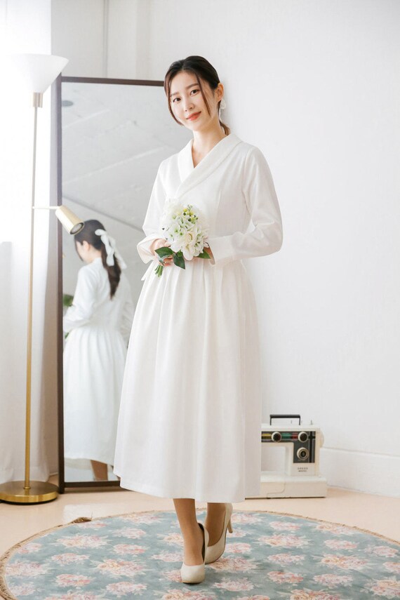 Modern hanbok wedding dress cheap