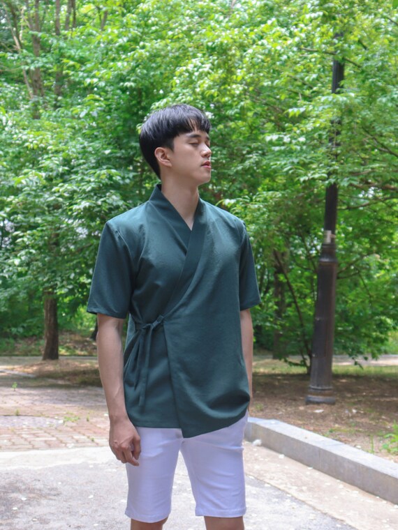 Modern hanbok shirt Clearance