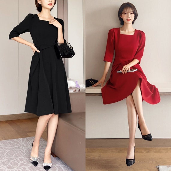 korean fashion cocktail dresses