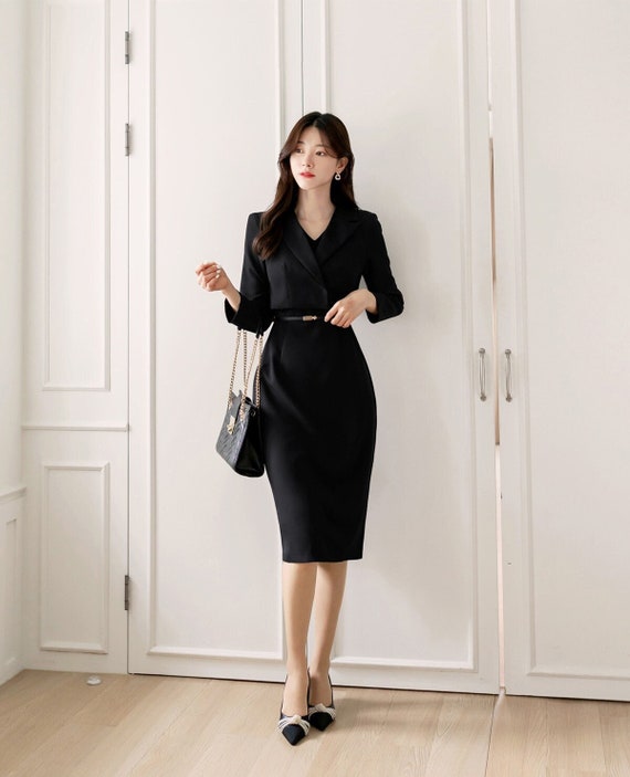 Arriba 30+ imagen korean formal outfit for women Abzlocal.mx