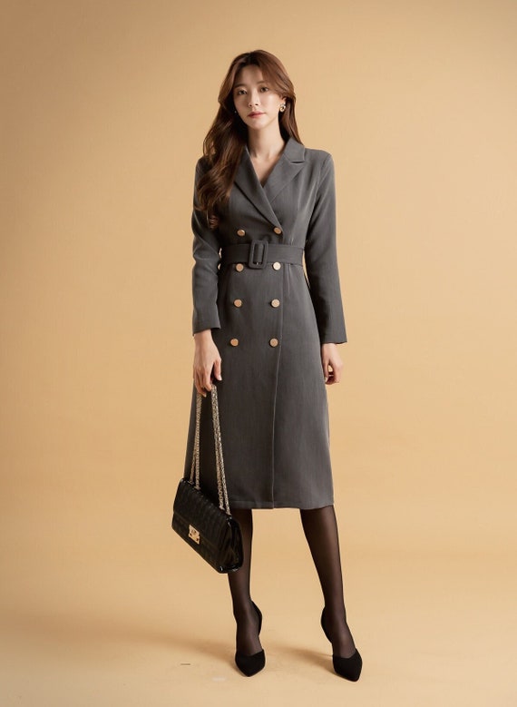 Buy Elegant Formal Party Coat Dress Korean Style Plus Size Dress CLD0421  Online in India 