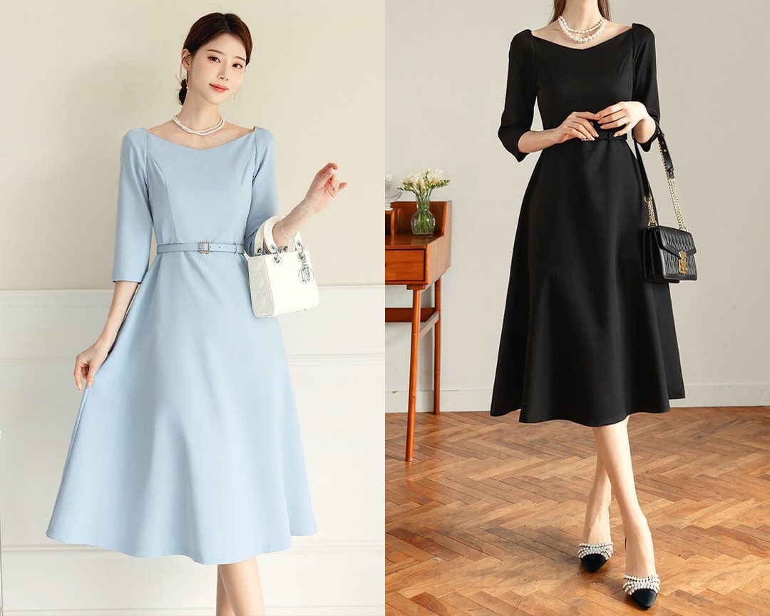 korean style party dress