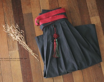 Modern Hanbok Wrap Skirt For Women | Korean Style Skirt (CLHS0001)