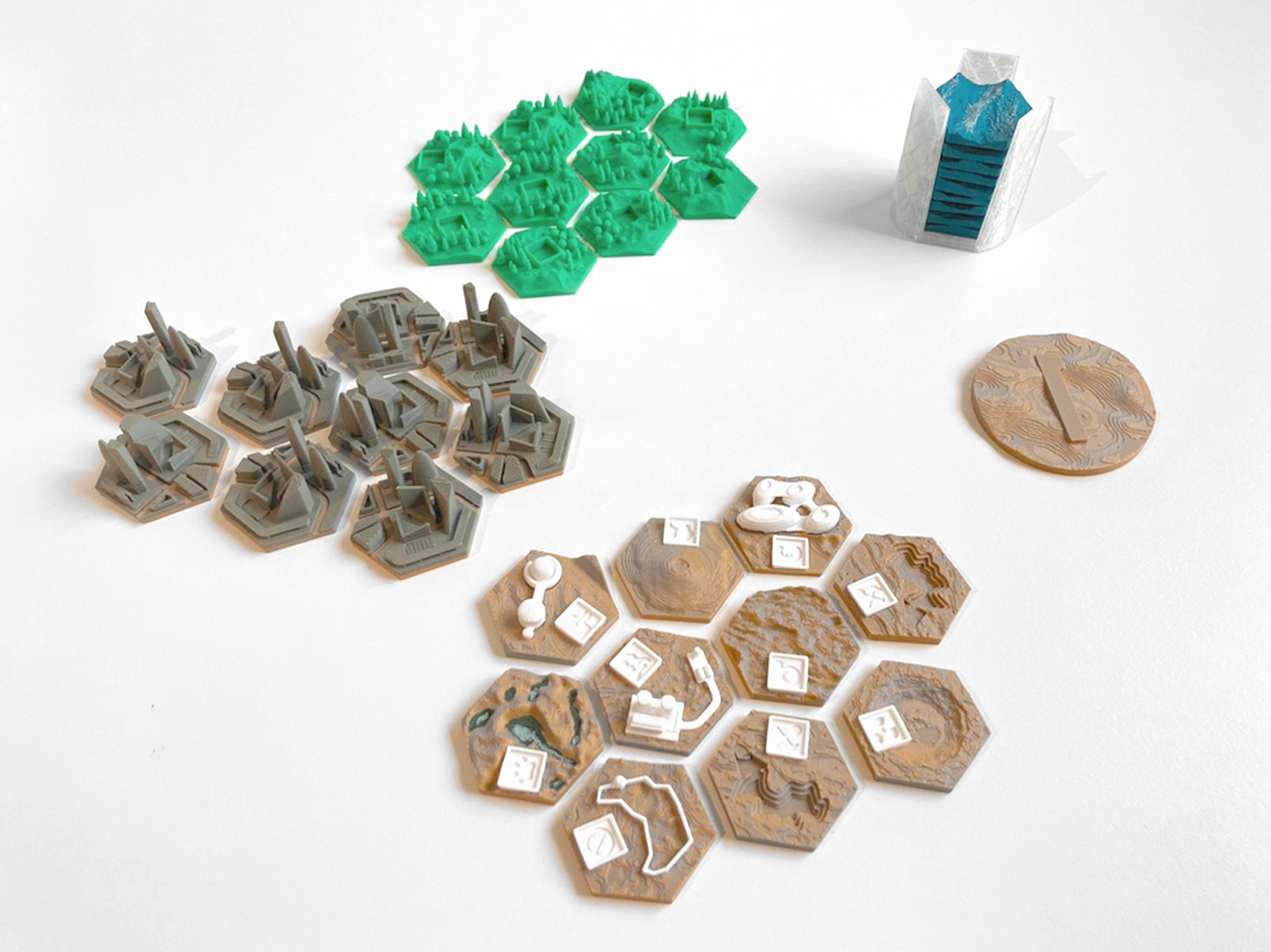 Terraforming Mars – Set 3D Full (Neuf, Extension / Accessoires)