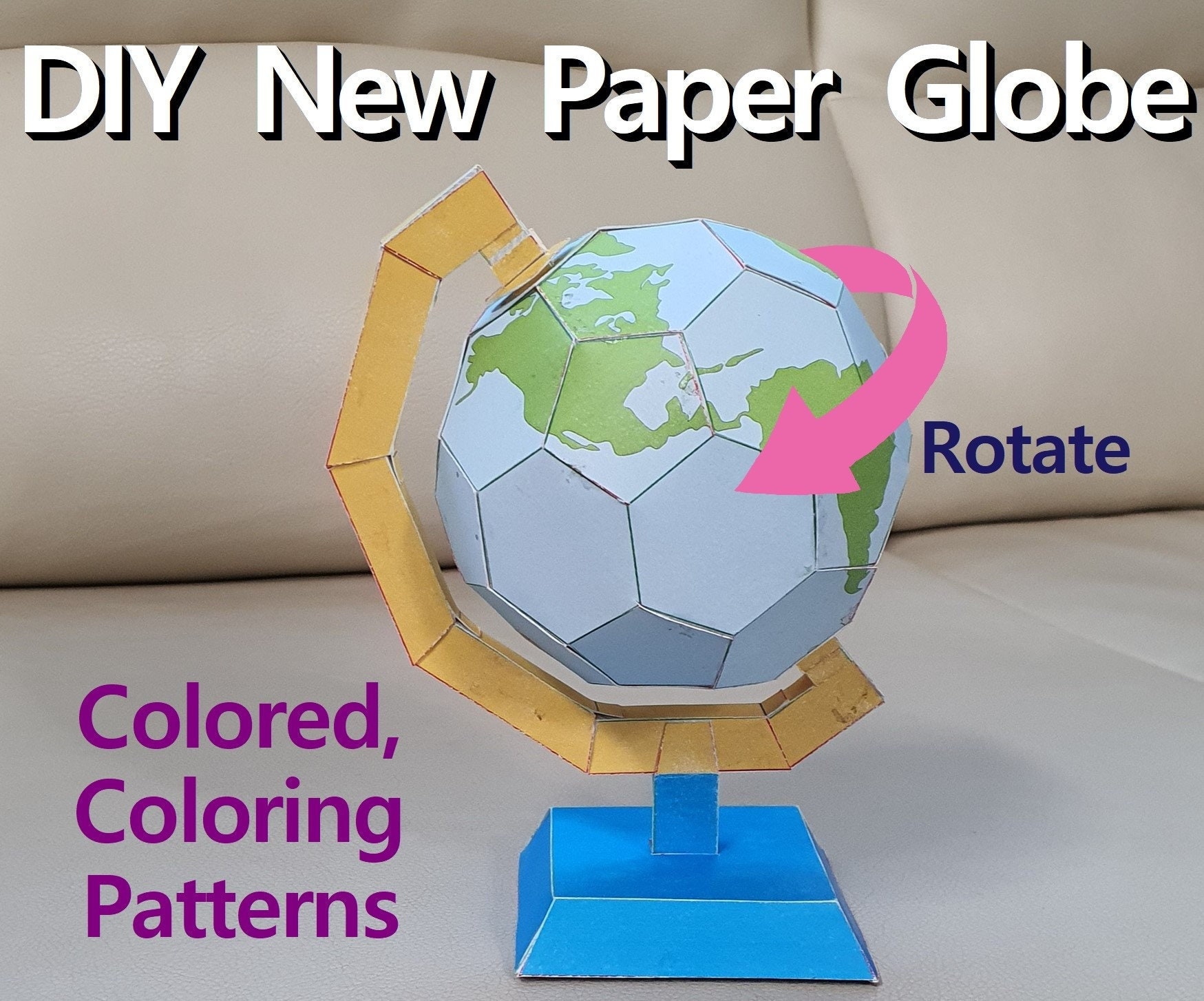 Paper globe cheap