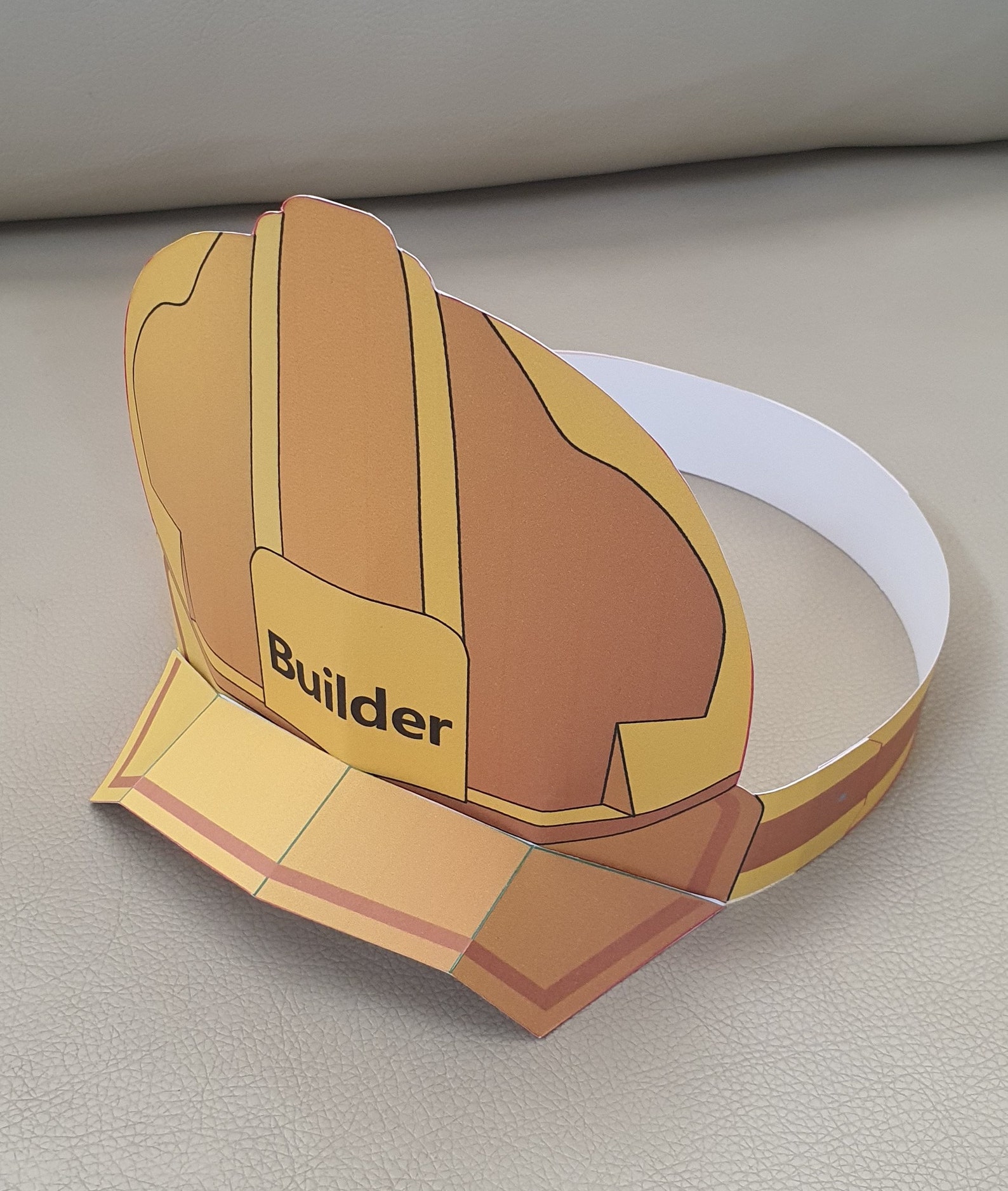 Paper Job Hat Series B, X6 Hats Set, Job Headband, Job Cap, Pilot Cap