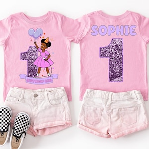 Gracies Corner Custom Birthday Girl Shirt Corner Family Matchin Birthday Girl Shirt Birthday Squad Shirt Custom Girl Shirt Birthday Girl Tee